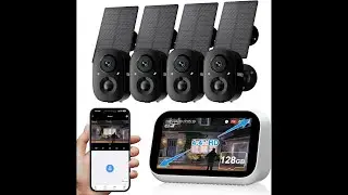 I tested the 2K Solar Security Camera with a Touch Screen. Buy or Skip?