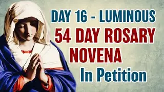 54 Day Rosary Novena Day 16 💛Luminous Mysteries
