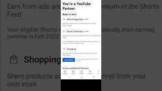 Earn for Monetized Channels #youtubeshorts #youtubeupdate