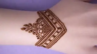 pakistani mehndi design || Cut work mehndi design ||  Easy mehndi design || New mehndi design 