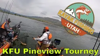 Kayak Fishing Utah Pineview Tournament did not go as planned.....