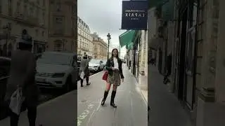 Outfit of the day in paris with riding boots #ootd #outfitideas #parisstyle