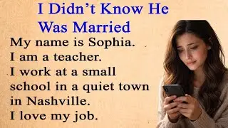 Improve Your English with a Short Love Story. Love Story Based English Learning | Simple English. #1