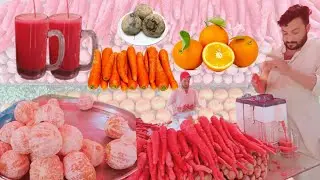 Gajjar aur Maltay ka Juice | Refreshing Carrots & Oranges Juice | Healthy Juice