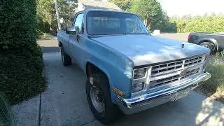 1985 k20 Square Body Project Episode #4 - New Exhaust And Rain Gutter Leak Fix!