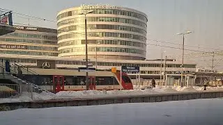 TRAIN RIDE | POLAND TRANSPORTATION SYSTEM | REGULAR DAY 