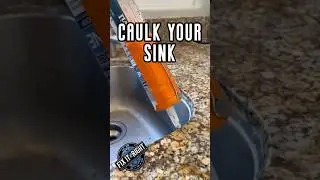 How to Caulk Your Sink | #HowTo #DIY #Caulking
