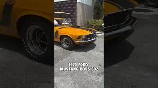 Grabber Orange 1970 Ford Mustang Boss 302! SOLD at BARRETT-JACKSON!