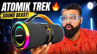 Blaupunkt Atomik Trek Boombox Review: 25W Portable Party Speaker with Deep Bass & Lights