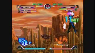 MvC2: Gambit 4x Kinetic Card to Royal Flush combo by Capone