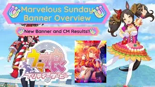 Marvelous Sunday Banner Overview and June Mile CM Group A Finals Results! | Uma Musume