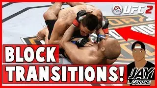 EA Sports UFC 2 Ground Game Tips - How To Block Transitions Tutorial - EA Sports UFC 2 Tips