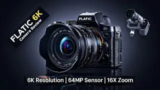 FLATIC 6K 64MP Digital Camera Review | Best Budget Vlogging Camera 2025