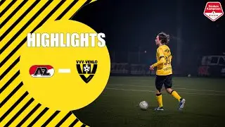 HIGHLIGHTS - Jong AZ Alkmaar vs VVV-Venlo