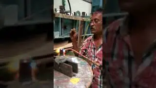 Power transformer main lead brazing