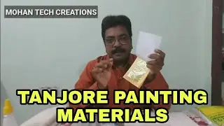 Tanjore painting materials | learn Tanjore painting