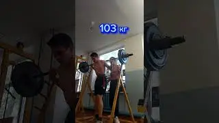 присед на максимальный вес в качалке💪🏻🦍 #gym #sport #achievement #lovesport #deadlift