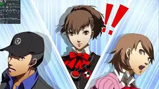 Persona 3 Portable Remaster PC 4K 120FPS 8K GTX 1060 Benchmark ペルソナ３ ポータブル P3P