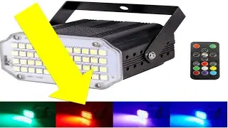 Best Home Disco 🪩 Strobe Lights for a Party 🎉 unboxing 2023