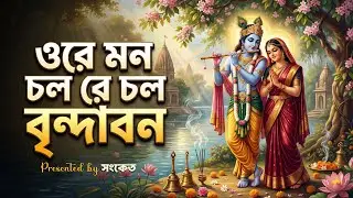 🌸ওরে মন চল রে চল বৃন্দাবন 🎶 | Radha Krishna Bhakti Song Bengali #song #হিন্দুধর্মীয়গান #hindubhajan