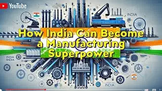 𝐇𝐨𝐰 𝐈𝐧𝐝𝐢𝐚 𝐂𝐚𝐧 𝐁𝐞𝐜𝐨𝐦𝐞 𝐚 𝐌𝐚𝐧𝐮𝐟𝐚𝐜𝐭𝐮𝐫𝐢𝐧𝐠 𝐒𝐮𝐩𝐞𝐫𝐩𝐨𝐰𝐞𝐫: 𝟓 𝐊𝐞𝐲 𝐒𝐭𝐫𝐚𝐭𝐞𝐠𝐢𝐞𝐬 | #IndiaManufacturing #MakeInIndia