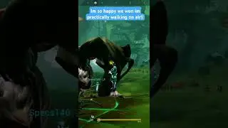 Walking on Air?! Dauntless Glitch at the End of the Fight! 😂