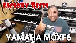 Factory Reset YAMAHA MOX6 & MOXF6! #yamaha #yamahamox #yamahamoxf #factory Reset