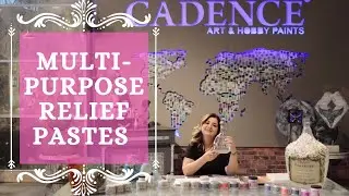 Cadence Multi-Purpose White Relief Pastes & Applications