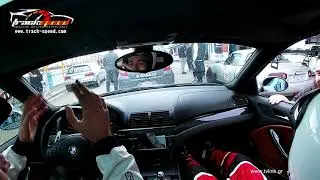 Taxi lap BMW M3 driven on Serres Circuit Track-speed.com