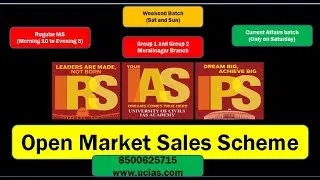 Open Market Sales Scheme I Minimum Support Price I Food Corporation of India I GS-III I Agriculture