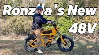 Ronzlla's new 48Volt ebike first ride