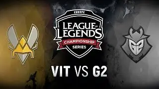 VIT vs. G2  - Week 5 Day 1 | EU LCS Spring Split |  Team Vitality vs. G2 Esports (2018)