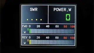 Review Digital SWR Power Meter by UR4QBP & R6NT