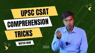 СПЕЦИАЛЬНЫЕ СОВЕТЫ по чтению и пониманию текста UPSC CSAT | Гарантированные 50+ баллов в RC | Стр...