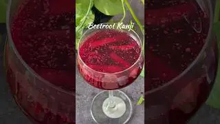 Beetroot Kanji Recipe | Zero Calorie Probiotic Drink #winterspecial