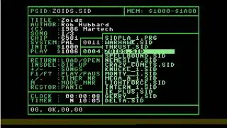 Commodore 64 SID Music - Rob Hubbard - 1.5 Hours - NOT EMULATED - Sidplay64