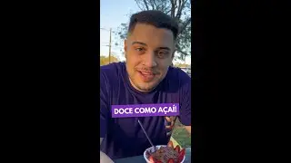 Sua viagem pode terminar doce como a&ccedil;a&iacute;. 💜