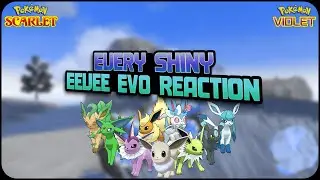 Every Shiny Eeveelution Montage! Pokemon Scarlet and Violet Shiny Montage!