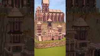 🏰 Minecraft Cherry Blossom Castle 🌸 | Elegant Medieval Build Idea