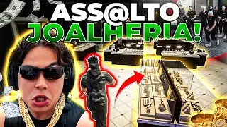 PAULINHO E O BOPE ASS@LTARAM UMA JOALHERIA no GTA RP!🤑 (Modder clips)