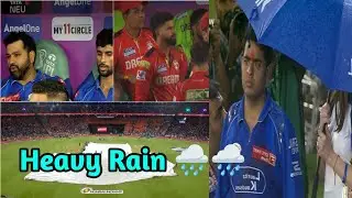 Live Match MI vs PBKS Heavy Rains and PBKS toss won, IPL Playoff Eliminator 2 2025