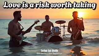 Love is a Risk Worth Taking | Upbeat Surf Rock Music 2024 (Coffee Cat Studio)