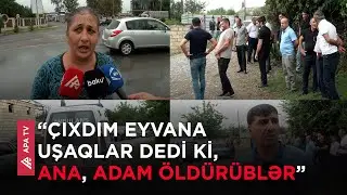 Göyçayda iki uşaq atasını şəhərin mərkəzində qətlə yetirdilər – APA TV
