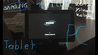 16 Yıllık Samsung 500T Tablet PC İnceledik OYUN İNTERNETE GEZDİK
