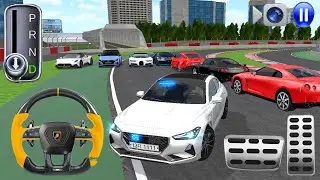 New Lamborghini sedan car driving in racing track - 3d car driving games 2026 - android ios games 