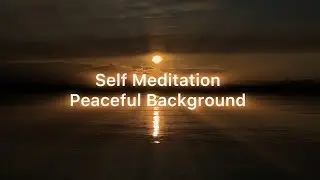 Zone Out Silent Meditation Visuals Relaxing Real Ocean Background 
