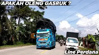 #viral || Truck Bunga Cabe Perdana Lewat Jalur Selatan Full Oleng + Crash || #trending #fyp