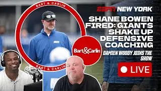 Giants FIRE Shane Bowen, Jets Switch QBs & Lose, & Mets Trade Nimmo - Bart & Carlin - 11/24/25