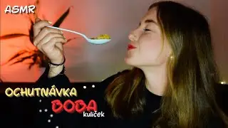 Poprv&eacute; zkou&scaron;&iacute;m BOBA kuličky 😱✨ | ASMR mukbang (česky)