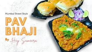 Authentic Mumbai Street Style Pav Bhaji Recipe! (Loaded with Amul Butter 🧈)